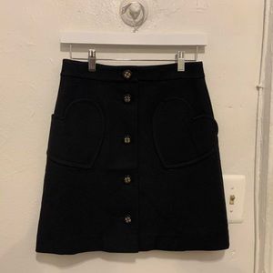 Kate Spade Heart Pocket Skirt